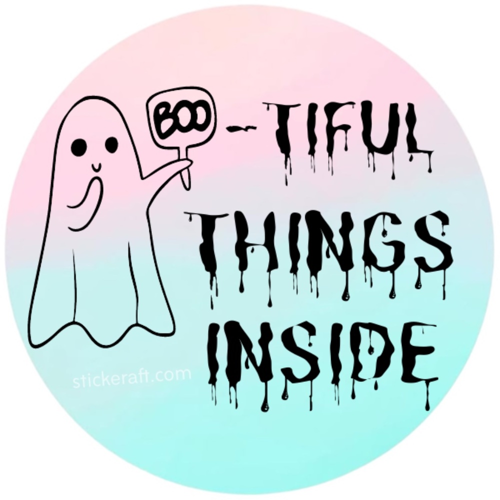 Bootiful Things Inside Stickers, Envelope Seals, Labels,13 colors to choose from - Picture 4 of 13